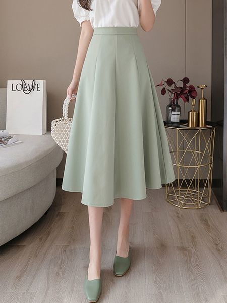 skirts ladies elegant a-line skirts arrival fashion korean style solid color big swing high waist women long skirt w1088 230422, Black
skirts ladies elegant a-line skirts arrival fashion korean style solid color big swing high waist women long skirt w1088 230422, Black