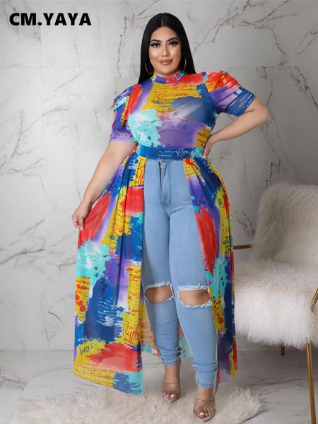 dresses cm.yaya plus size women elegant tie dye leaf print high low maxi mesh see though dress 2022 summer puff short sleeve long dress, Black
dresses cm.yaya plus size women elegant tie dye leaf print high low maxi mesh see though dress 2022 summer puff short sleeve long dress, Black