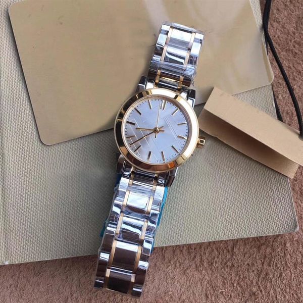 fashion 26mm ladies watches quartz womens watch two tone stainless steel bracelet white dial gold bezel and handsr217p, Slivery;brown
fashion 26mm ladies watches quartz womens watch two tone stainless steel bracelet white dial gold bezel and handsr217p, Slivery;brown