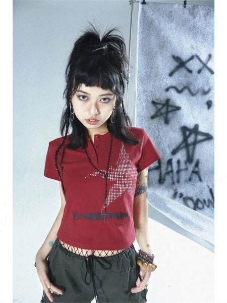women s t shirt aesthetic vintage girl star print gothic 90s o neck slim crop japanese fairy tale grunge punk streetwear women t shirt 23042, White
women s t shirt aesthetic vintage girl star print gothic 90s o neck slim crop japanese fairy tale grunge punk streetwear women t shirt 23042, White