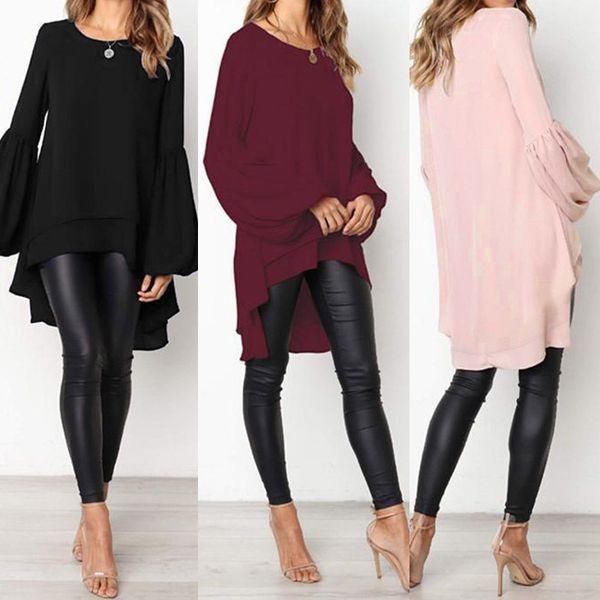 women's blouses shirts women blouse zanzea autumn crew neck lantern sleeveshirt casual solid blusas femininas long tunic asymmetrical, White
women's blouses shirts women blouse zanzea autumn crew neck lantern sleeveshirt casual solid blusas femininas long tunic asymmetrical, White