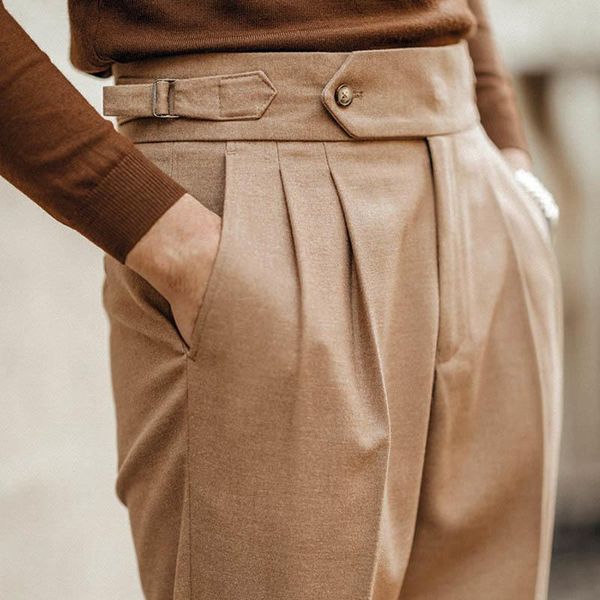 blazers mens formal pants high waist pants casual straight pants office trousers men dress pants social pantalones hombre, White;black
blazers mens formal pants high waist pants casual straight pants office trousers men dress pants social pantalones hombre, White;black