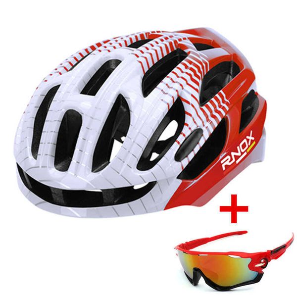 Image of Cycling Helmets RNOX Unisex Road Bicycle Helmet Intergrallymolded MTB Sports Aero Helmet Cycling Safety Equipment Cascos Capacete Ciclismo J230422