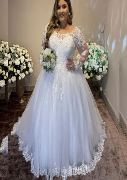vintage long sleeve wedding dresses aline bridal gowns sheer neckline appliques lace country sweep train custom made plus size4685856, White
vintage long sleeve wedding dresses aline bridal gowns sheer neckline appliques lace country sweep train custom made plus size4685856, White