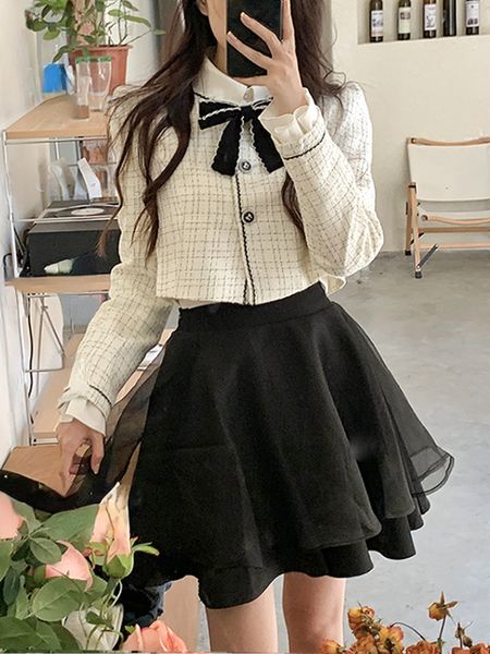 two piece dress spring elegant vintage 2 piece dress set women sweet blazers suits y2k crop mini skirt female korea fashion clothing 230422, White
two piece dress spring elegant vintage 2 piece dress set women sweet blazers suits y2k crop mini skirt female korea fashion clothing 230422, White
