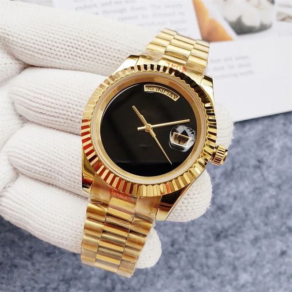 classic men's watch fully automatic mechanical watch women's men fashion watch 40mm precision steel belt gold senior business watc, Slivery;golden
classic men's watch fully automatic mechanical watch women's men fashion watch 40mm precision steel belt gold senior business watc, Slivery;golden