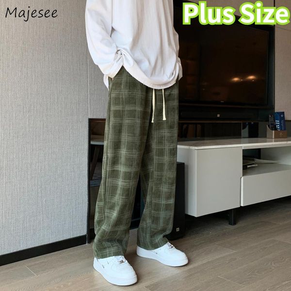 pants men plaid casual pants autumn mopping corduroy trousers high street plus size s4xl baggy straight retro harajuku handsome ins, Black
pants men plaid casual pants autumn mopping corduroy trousers high street plus size s4xl baggy straight retro harajuku handsome ins, Black