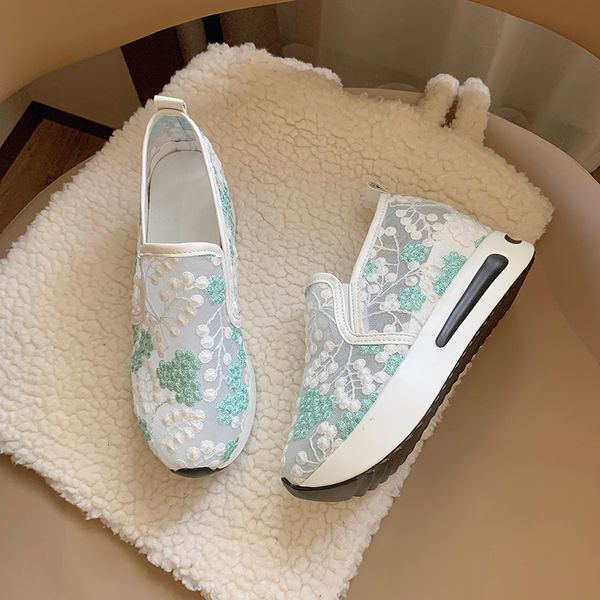 dress shoes spring women's casual single mesh lace breathable thick soles sports comfortable light summer leisure size42 230421, Black
dress shoes spring women's casual single mesh lace breathable thick soles sports comfortable light summer leisure size42 230421, Black