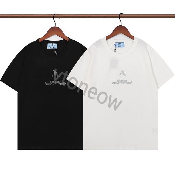 2023 new summer mens womens designers t-shirts loose tees fashion pradew brands man casual shirt luxury clothing street shorts sleeve cloth, White;black
2023 new summer mens womens designers t-shirts loose tees fashion pradew brands man casual shirt luxury clothing street shorts sleeve cloth, White;black