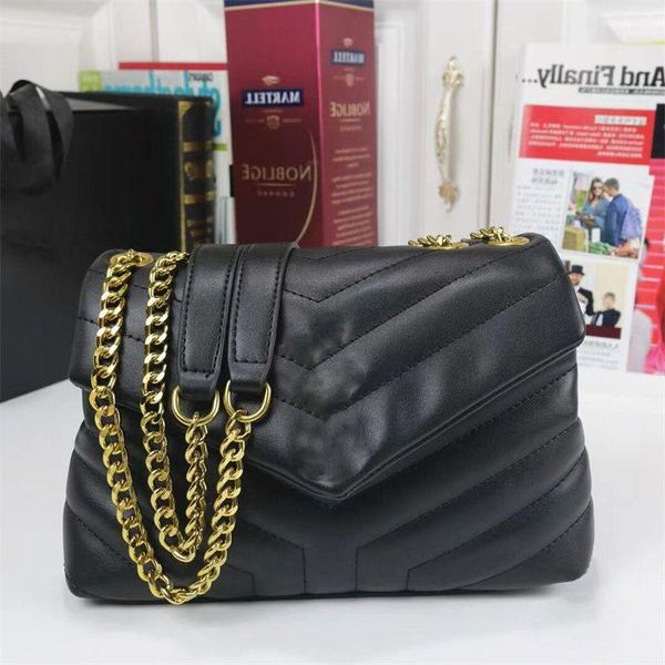 totes brand fashion luxury handbag shoulder girl bag women designer seam leather lady metal chain black clamshell messenger chain bags bqcej
totes brand fashion luxury handbag shoulder girl bag women designer seam leather lady metal chain black clamshell messenger chain bags bqcej