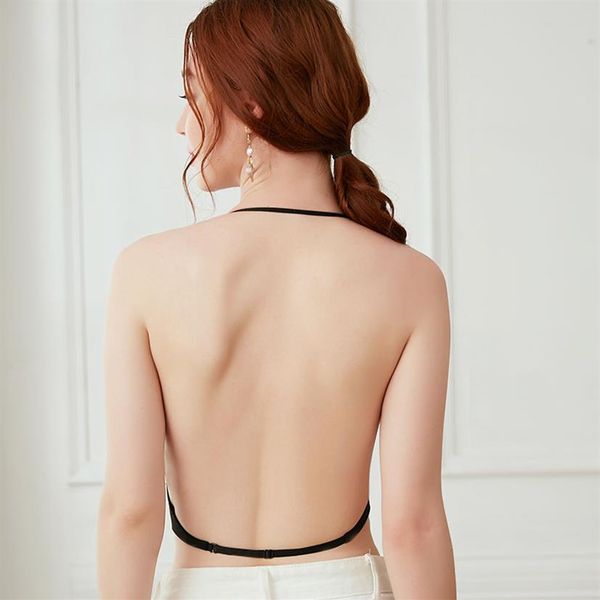 low back bra women soft seamless backless bralette push up brassiere underwear women black white padded lingerie282i, Red;black
low back bra women soft seamless backless bralette push up brassiere underwear women black white padded lingerie282i, Red;black