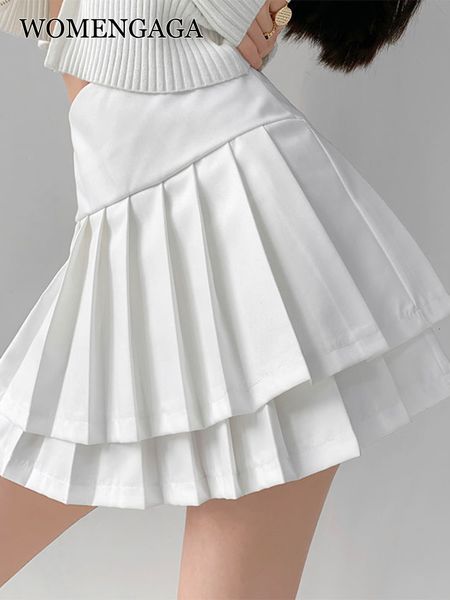 skirts womengaga double pleated skorts women korean skort summer y2k high waist patchwork solid mini skirt a-line preppy style q8w 230422, Black
skirts womengaga double pleated skorts women korean skort summer y2k high waist patchwork solid mini skirt a-line preppy style q8w 230422, Black