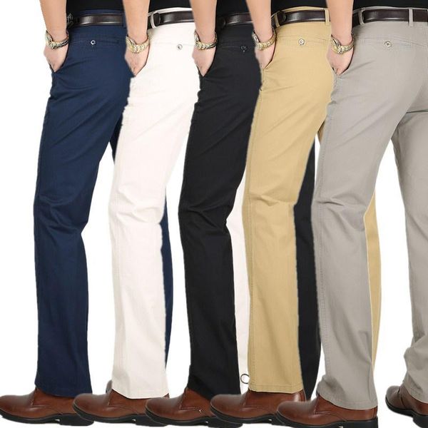 blazers spring summer thin suit pants men middleaged cotton slacks loose solid business casual pants father dad high waist straight, White;black
blazers spring summer thin suit pants men middleaged cotton slacks loose solid business casual pants father dad high waist straight, White;black