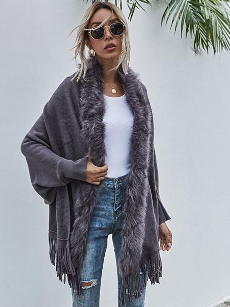 sweaters women's winter new fur collar shawl cardigan sweater coat 2022 new arrival fashion casual cardigans women long sleeve coat, White;black
sweaters women's winter new fur collar shawl cardigan sweater coat 2022 new arrival fashion casual cardigans women long sleeve coat, White;black