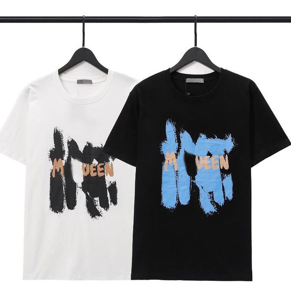 designer mens and womens t shirt casual man womens tees with letters print short sleeves queens mcqueens luxury men hip hop clothes, White;black
designer mens and womens t shirt casual man womens tees with letters print short sleeves queens mcqueens luxury men hip hop clothes, White;black
