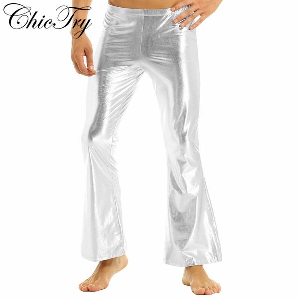 pants chictry adults mens shiny metallic disco pants with bell bottom flared long pants dude costume trousers for 70's theme parties, Black
pants chictry adults mens shiny metallic disco pants with bell bottom flared long pants dude costume trousers for 70's theme parties, Black
