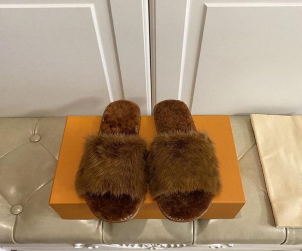 2021 new mink fur flat women men home slippers print slides indoor slippers with box size 35455651312, Black
2021 new mink fur flat women men home slippers print slides indoor slippers with box size 35455651312, Black