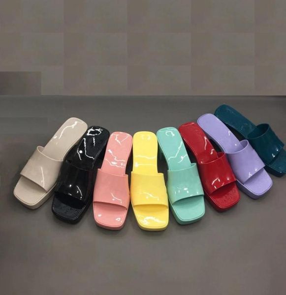 women rubber slide slippers platform sandals high heels slipper chunky bottom outdoor beach flip flops candy colors with box1680608, Black
women rubber slide slippers platform sandals high heels slipper chunky bottom outdoor beach flip flops candy colors with box1680608, Black