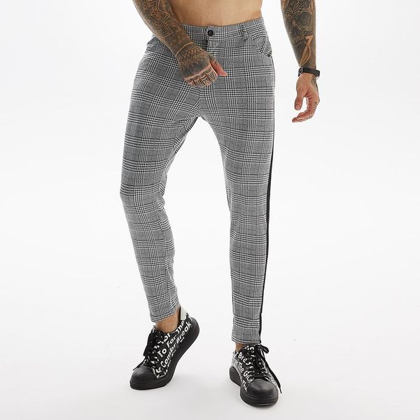 pants mens casual pants cotton trousers business office work skinny slim fit men chinos pants black streetwear side stripe plaid pants
pants mens casual pants cotton trousers business office work skinny slim fit men chinos pants black streetwear side stripe plaid pants