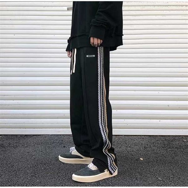 30% off fog double thread essentials geometric ribbon drawcord street fashion ins straight leg guard pants, White;black
30% off fog double thread essentials geometric ribbon drawcord street fashion ins straight leg guard pants, White;black
