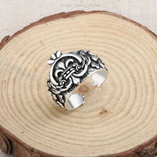 925 silver band rings ch brand ring heart cross pattern single fashion hip hop personality trend index finger chromes designer men jewelry l
925 silver band rings ch brand ring heart cross pattern single fashion hip hop personality trend index finger chromes designer men jewelry l