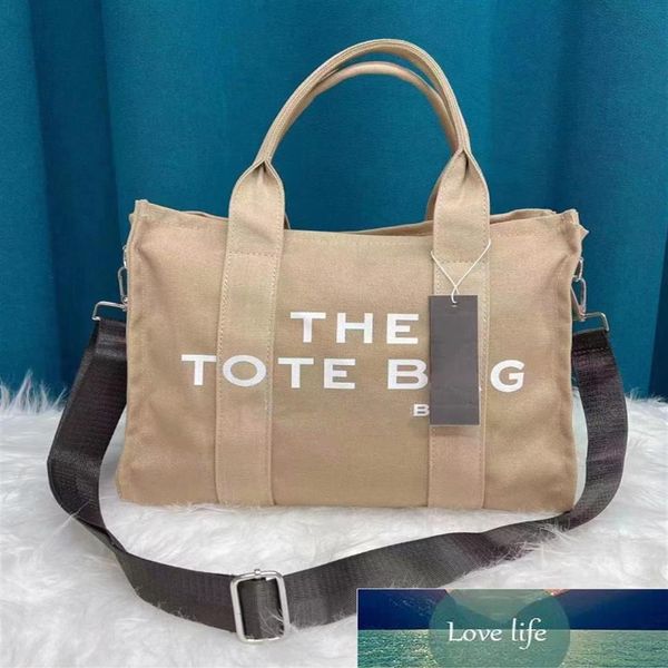 women shoulder bag canvas large tote with logo marc letter printing crossbody bags cloth shopper handbag ins244p
women shoulder bag canvas large tote with logo marc letter printing crossbody bags cloth shopper handbag ins244p