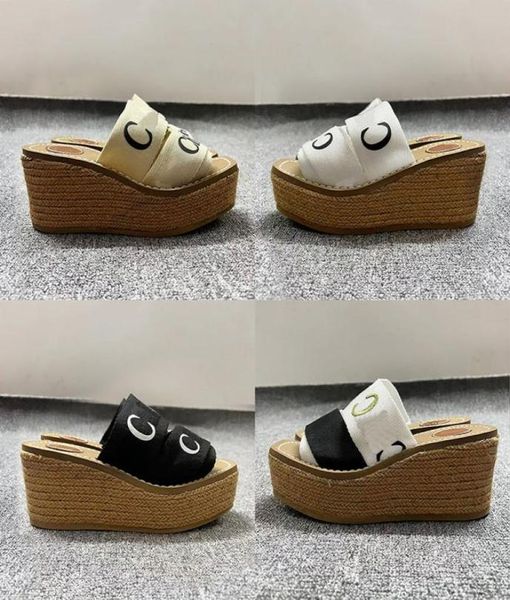 2022 women039s platforms canvas sandals beige woody wedge heeled slides espadrilles heels sandal 10cm luxury designers holiday 1024939, Black
2022 women039s platforms canvas sandals beige woody wedge heeled slides espadrilles heels sandal 10cm luxury designers holiday 1024939, Black