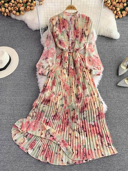 dresses spring autumn bohemian women tie dye printed pleated long dress boho stand collar puff sleeve high waist draped maxi vestido new, Black;gray
dresses spring autumn bohemian women tie dye printed pleated long dress boho stand collar puff sleeve high waist draped maxi vestido new, Black;gray