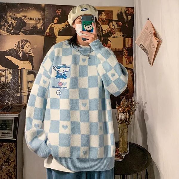 sweaters kawaii autumn winter student checkerboard pullover sweater casual jacket women cute 3 colors cinnamoroll anime cartoon sweate, White;black
sweaters kawaii autumn winter student checkerboard pullover sweater casual jacket women cute 3 colors cinnamoroll anime cartoon sweate, White;black