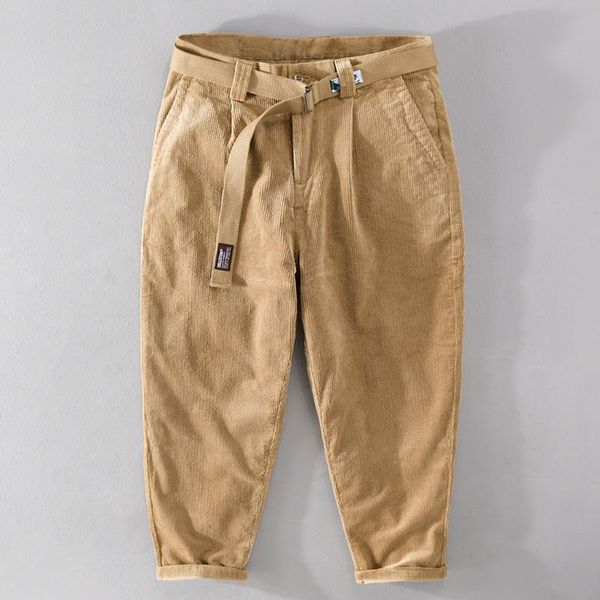 pants 7609 spring autumn men corduroy pants retro classic straight allmatch trendy casual pleated loose comfortable youth trousers, Black
pants 7609 spring autumn men corduroy pants retro classic straight allmatch trendy casual pleated loose comfortable youth trousers, Black