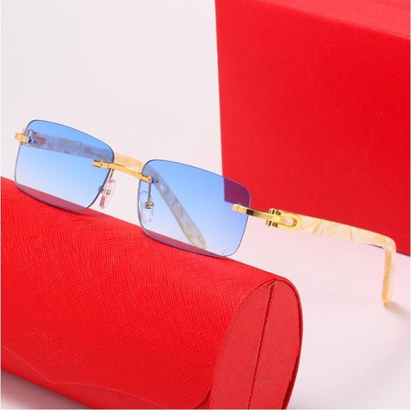 blue rimless women sunglasses bright colored lenses fashion sunglasses farmeless ornamental uv400 adumbral with box luxury classic brand car, White;black
blue rimless women sunglasses bright colored lenses fashion sunglasses farmeless ornamental uv400 adumbral with box luxury classic brand car, White;black