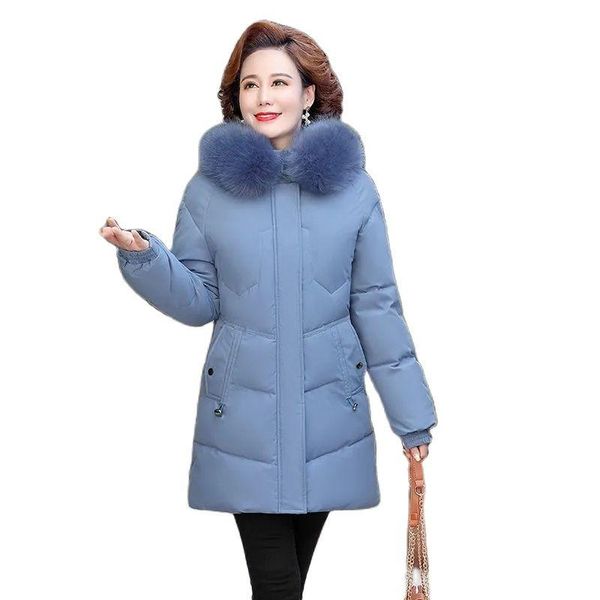 leather winter clothe fashion padded jacket thin cottonpadded jacket women midlength fleece thickening elderly lady cottonpadded coat, Black
leather winter clothe fashion padded jacket thin cottonpadded jacket women midlength fleece thickening elderly lady cottonpadded coat, Black