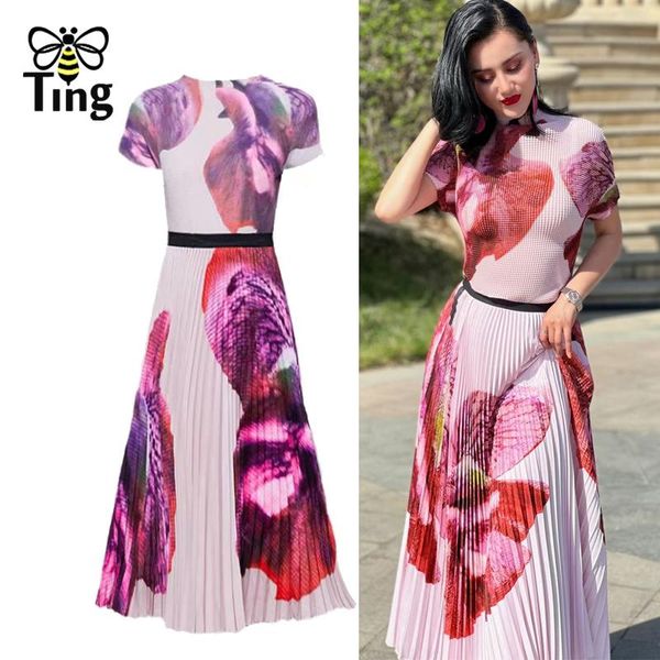 dress tingfly fashion high stretchy pleated pullovers pleated midi skirts women 2 pcs sets summer casual street dress set outfit, White
dress tingfly fashion high stretchy pleated pullovers pleated midi skirts women 2 pcs sets summer casual street dress set outfit, White