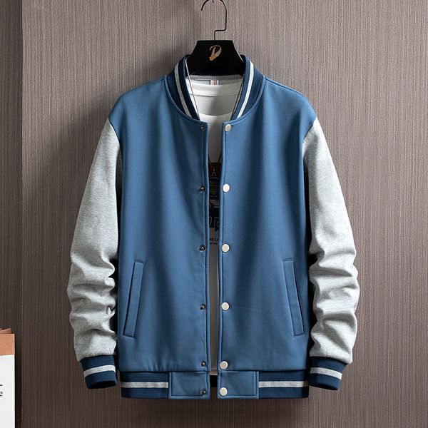 men's jackets men baseball jacket single breasted patchwork casual baseball uniform coat male jaqueta masculino bomber jacket 230422, Black;brown
men's jackets men baseball jacket single breasted patchwork casual baseball uniform coat male jaqueta masculino bomber jacket 230422, Black;brown