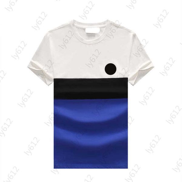 white blue mens designer spring summer luxury fashionable loose fitting simple cotton brand logo patchwork printed round neck t-shirt man t, White;black
white blue mens designer spring summer luxury fashionable loose fitting simple cotton brand logo patchwork printed round neck t-shirt man t, White;black