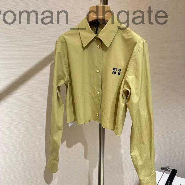 women's blouses & shirts designer spring and autumn 23 khaki thin casual short shirt blouse women 2480, White
women's blouses & shirts designer spring and autumn 23 khaki thin casual short shirt blouse women 2480, White