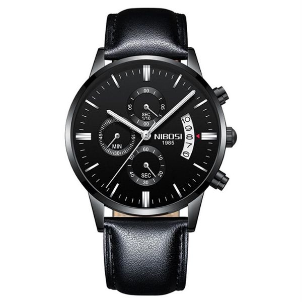 nibosi brand quartz chronograph fine quality leather strap mens watches watch luminous date life waterproof whole wristwatches237i, Slivery;brown
nibosi brand quartz chronograph fine quality leather strap mens watches watch luminous date life waterproof whole wristwatches237i, Slivery;brown