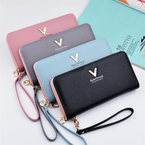 phone purses women wallets big female purse leather brand retro ladies long woman card clutch double zipper wallet209s, Red;black
phone purses women wallets big female purse leather brand retro ladies long woman card clutch double zipper wallet209s, Red;black
