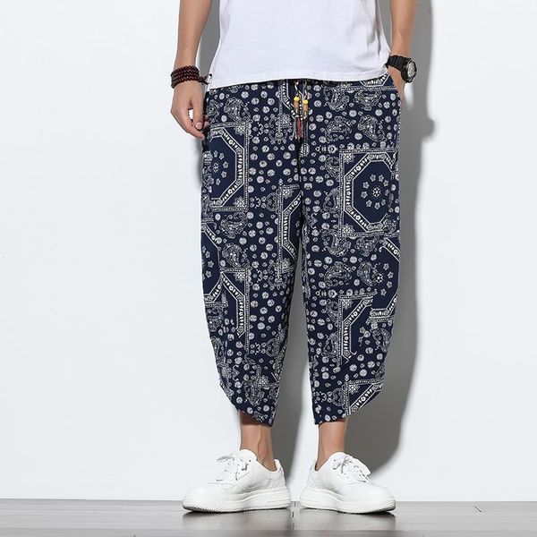 pants 2022 new summer men's harem pants streetwear men loose casual pants ankle length trousers men printed wide leg pants pantalon, Black
pants 2022 new summer men's harem pants streetwear men loose casual pants ankle length trousers men printed wide leg pants pantalon, Black