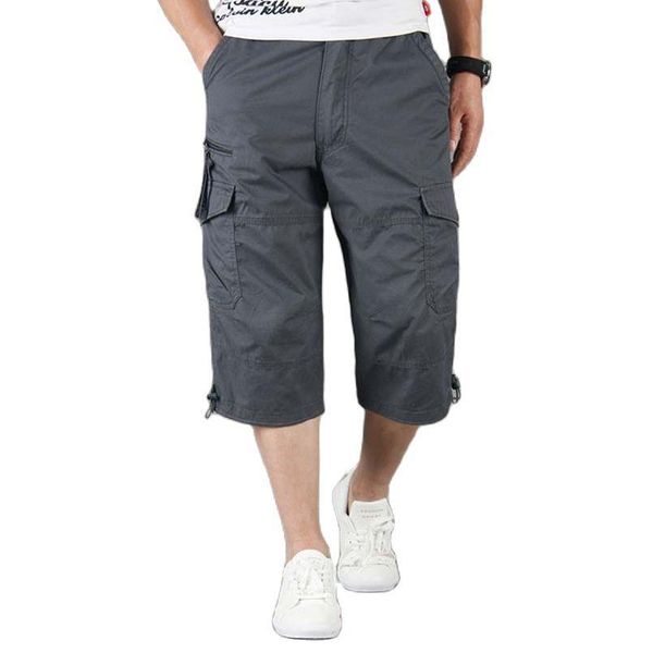 pants summer calf length cargo shorts men casual 100% cotton multi pockets breeches cropped trousers military camouflage shorts 5xl, Black
pants summer calf length cargo shorts men casual 100% cotton multi pockets breeches cropped trousers military camouflage shorts 5xl, Black