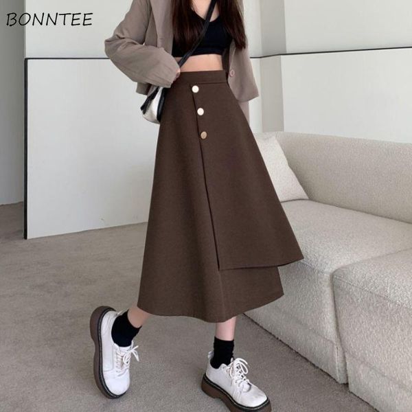 dresses skirts women high waist midi solid asymmetrical casual korean aesthetic faldas ins popular bf female prevalent elegant, White;black 
dresses skirts women high waist midi solid asymmetrical casual korean aesthetic faldas ins popular bf female prevalent elegant, White;black