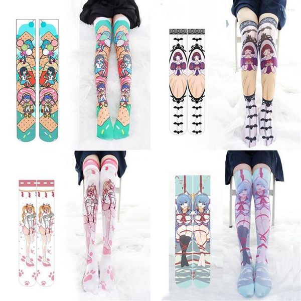 women socks japanese girl thigh stockings harajuku cute cartoon over the knee long high tube anime pain cosplay2684, Black;white
women socks japanese girl thigh stockings harajuku cute cartoon over the knee long high tube anime pain cosplay2684, Black;white