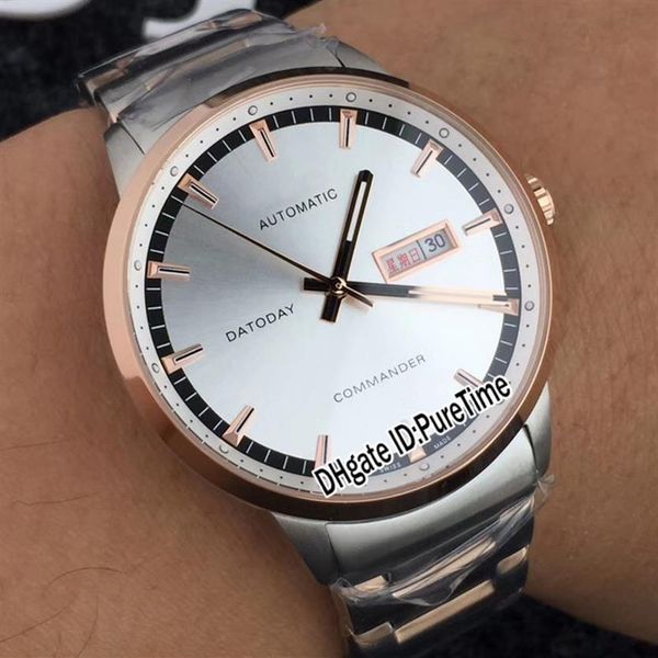new 41mm commander gent m014 430 22 031 80 datoday two tone rose gold silver dial daydate miyota automatic mens watch sports watch215f, Slivery;brown
new 41mm commander gent m014 430 22 031 80 datoday two tone rose gold silver dial daydate miyota automatic mens watch sports watch215f, Slivery;brown