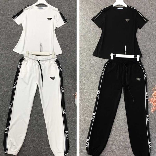 36% off summer new leisure pure cotton sports women's two piece set european large size fashion, White
36% off summer new leisure pure cotton sports women's two piece set european large size fashion, White
