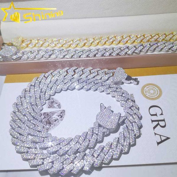 vvs moissanite gra certificate ice out diamond mens bracelet necklace 925 sterling silver moissanite cuban chain
vvs moissanite gra certificate ice out diamond mens bracelet necklace 925 sterling silver moissanite cuban chain