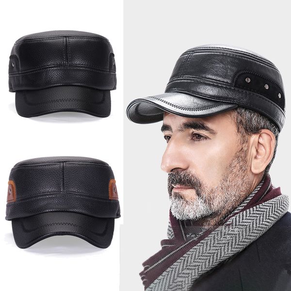 ball caps military leather men's baseball winter hat brown flat earmuffs warm cold outdoors thick fleece women's bqm202 230421, Blue;gray
ball caps military leather men's baseball winter hat brown flat earmuffs warm cold outdoors thick fleece women's bqm202 230421, Blue;gray
