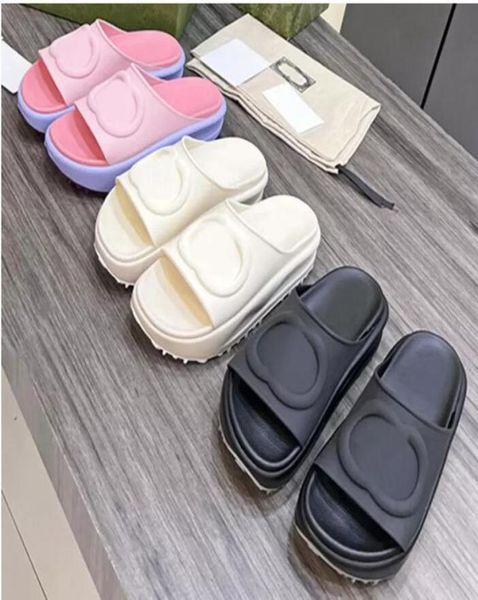 fashion slipper embossed interlock platform rubber slide sandals designer women shoes ivory black pink blue lady039s luxury fla6771281
fashion slipper embossed interlock platform rubber slide sandals designer women shoes ivory black pink blue lady039s luxury fla6771281