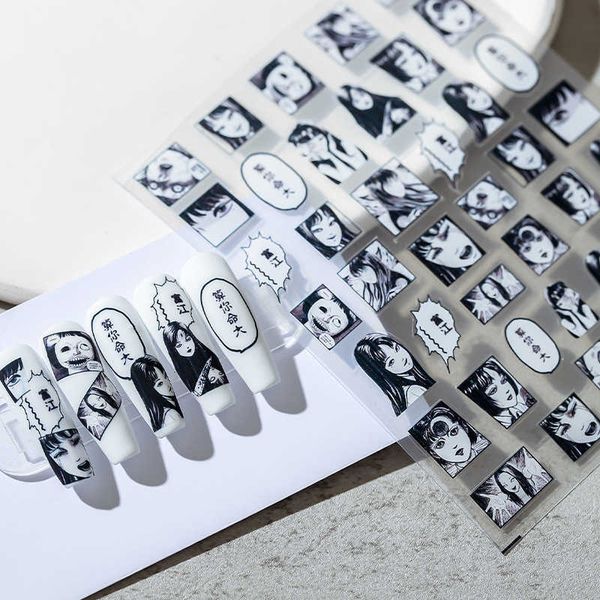stickers decals 3d japanese anime character nail art stickers manga nail decal decorations sliders for nail diy manicure tools j230420, Black
stickers decals 3d japanese anime character nail art stickers manga nail decal decorations sliders for nail diy manicure tools j230420, Black