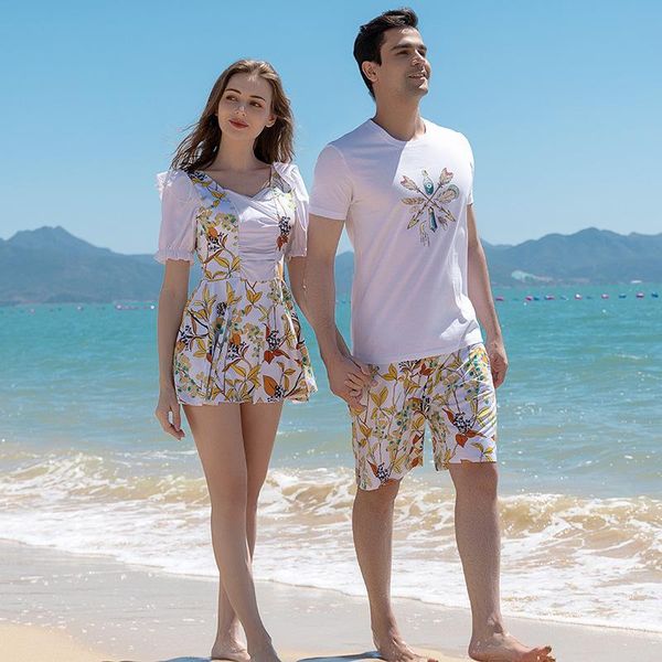tracksuits summer couple seaside vacation swimwear quickdrying men's beach pants new onepiece women's skirt swimsuit, Gray
tracksuits summer couple seaside vacation swimwear quickdrying men's beach pants new onepiece women's skirt swimsuit, Gray