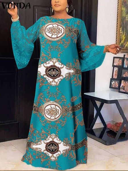 dresses plus size vonda spring vintage printed sundress women long sleeve lace patchwork dress bohemian holiday party maxi robe femme, Black
dresses plus size vonda spring vintage printed sundress women long sleeve lace patchwork dress bohemian holiday party maxi robe femme, Black
